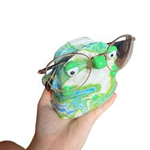 Load image into Gallery viewer, ‘No.38 Fresh Green Marbled One Off" Glasses Holder