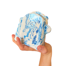 Load image into Gallery viewer, ‘No.22 Blue Skies Marbled One Off" Glasses Holder