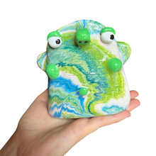 Load image into Gallery viewer, ‘No.39 Fresh Green Marbled One Off" Glasses Holder