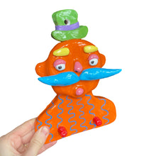 Load image into Gallery viewer, 'Funky Orange' MiKEY Holder (one off)