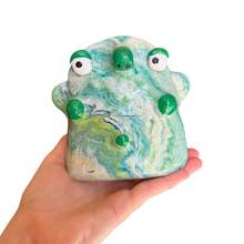 Load image into Gallery viewer, ‘No.36 Sea Glass Marbled One Off" Glasses Holder