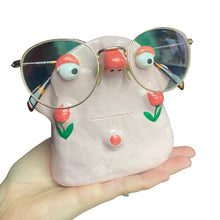 Load image into Gallery viewer, ‘Pink Tulip Cheeks " Glasses Holder (Preorder)