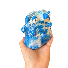 Load image into Gallery viewer, ‘No.26 Blue Skies Marbled One Off" Glasses Holder