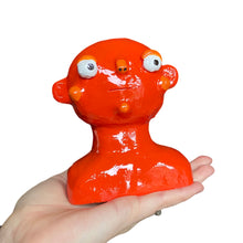 Load image into Gallery viewer, ‘Red Orange ' Candlestick Holder