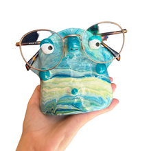 Load image into Gallery viewer, ‘No.34 Ocean Marbled One Off" Glasses Holder