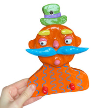 Load image into Gallery viewer, 'Funky Orange' MiKEY Holder (one off)