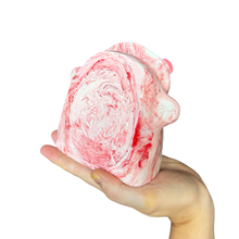 Load image into Gallery viewer, ‘No.6 Pink Marbled One Off" Glasses Holder