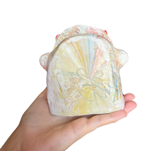 Load image into Gallery viewer, ‘No.55 Red Feature Marble One Off" Glasses Holder