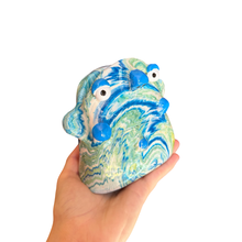 Load image into Gallery viewer, ‘No.32 Ocean Marbled One Off" Glasses Holder