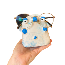 Load image into Gallery viewer, ‘No.21 Blue Skies Marbled One Off" Glasses Holder