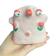 Load image into Gallery viewer, ‘Pink Tulip Cheeks " Glasses Holder (Preorder)