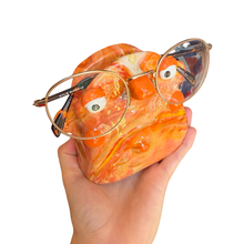 Load image into Gallery viewer, ‘No.45 Terracotta Sunrise Marbled One Off" Glasses Holder