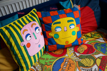 Load image into Gallery viewer, PonkyWots Double-Sided Cushions ready to ship
