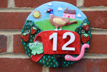 Load image into Gallery viewer, 'A Taste of the Countryside' Ponky Decorative Property Custom Number Door Plaque