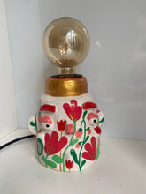 Load image into Gallery viewer, 'Golden Tulips' Lamp Base  (One-Off)