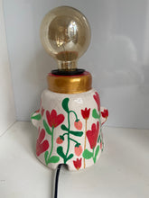 Load image into Gallery viewer, 'Golden Tulips' Lamp Base  (One-Off)
