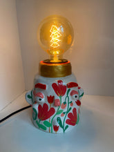 Load image into Gallery viewer, 'Golden Tulips' Lamp Base  (One-Off)