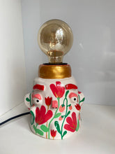 Load image into Gallery viewer, 'Golden Tulips' Lamp Base  (One-Off)