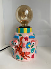 Load image into Gallery viewer, 'Jungle Tiger' Lamp Base  (One-Off)
