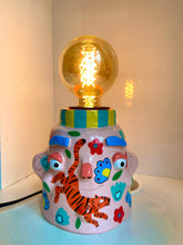 Load image into Gallery viewer, 'Jungle Tiger' Lamp Base  (One-Off)