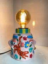 Load image into Gallery viewer, 'Jungle Tiger' Lamp Base  (One-Off)