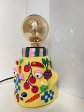 Load image into Gallery viewer, 'Farmers Market' Lamp Base  (One-Off)
