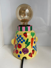 Load image into Gallery viewer, 'Farmers Market' Lamp Base  (One-Off)