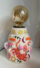 Load image into Gallery viewer, 'Boho Tiger' Lamp Base  (One-Off)