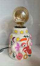 Load image into Gallery viewer, 'Boho Tiger' Lamp Base  (One-Off)