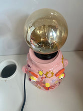 Load image into Gallery viewer, 'Pink Boho Tiger' Lamp Base  (One-Off)
