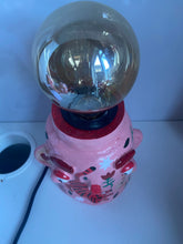 Load image into Gallery viewer, 'Pink & Red Tiger' Lamp Base  (One-Off)