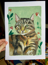 Load image into Gallery viewer, Colourful Pet Portrait Commission Artwork (currently closed)