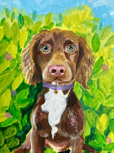 Load image into Gallery viewer, Colourful Pet Portrait Commission Artwork (currently closed)