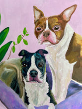 Load image into Gallery viewer, Colourful Pet Portrait Commission Artwork (currently closed)
