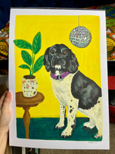 Load image into Gallery viewer, Colourful Pet Portrait Commission Artwork (currently closed)