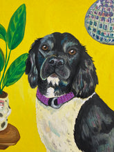 Load image into Gallery viewer, Colourful Pet Portrait Commission Artwork (currently closed)