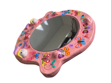 Load image into Gallery viewer, 'Butterflies' BIG Ponky Wall Mirror (one-off design)