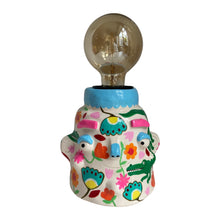 Load image into Gallery viewer, NEW PonkyWots 'Crocs in the Jungle' Lamp (One-Off)