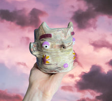 Load image into Gallery viewer, Celestial Star Marble Devil Pot (One-Off)