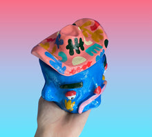 Load image into Gallery viewer, Cobalt Abstract Cowboy (One-Off)