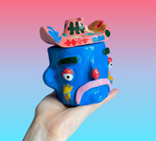 Load image into Gallery viewer, Cobalt Abstract Cowboy (One-Off)