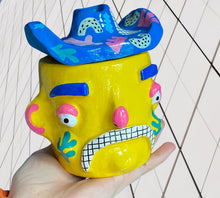 Load image into Gallery viewer, Yellow Abstract Cowboy (One-Off)