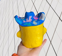 Load image into Gallery viewer, Yellow Abstract Cowboy (One-Off)