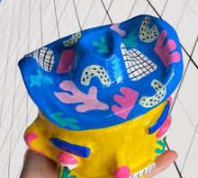 Load image into Gallery viewer, Yellow Abstract Cowboy (One-Off)