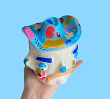 Load image into Gallery viewer, Blue Abstract Cowboy (One-Off)