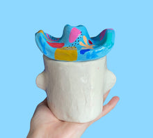 Load image into Gallery viewer, Blue Abstract Cowboy (One-Off)