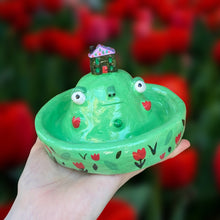 Load image into Gallery viewer, Tulips House on the Hill Incense Holder / Jewellery Dish (One-Off)