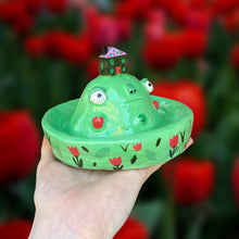 Load image into Gallery viewer, Tulips House on the Hill Incense Holder / Jewellery Dish (One-Off)