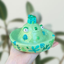 Load image into Gallery viewer, Leafy House on the Hill Incense Holder / Jewellery Dish (One-Off)