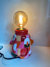 Load image into Gallery viewer, NEW PonkyWots 'Pink Retro' Lamp (One-Off) Dropping tonight(13th Dec) at 18:30